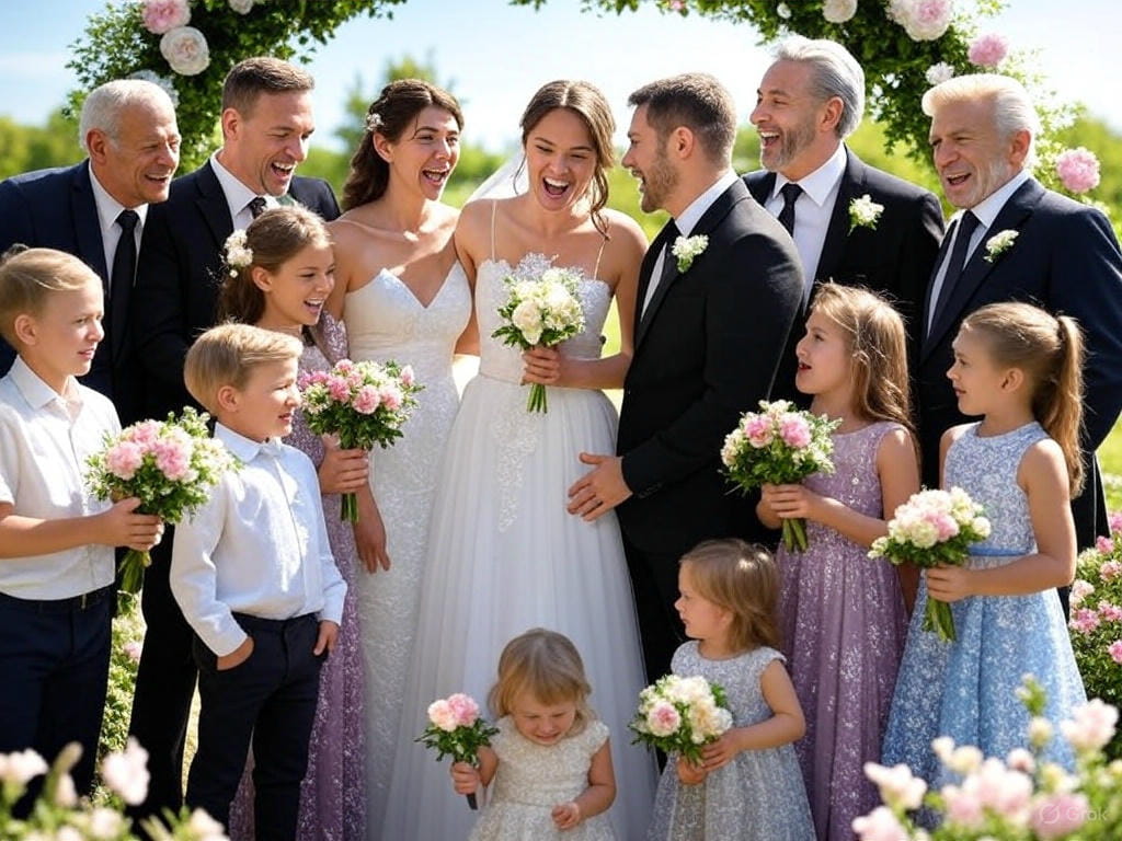 Photo originale pour Photo de mariage